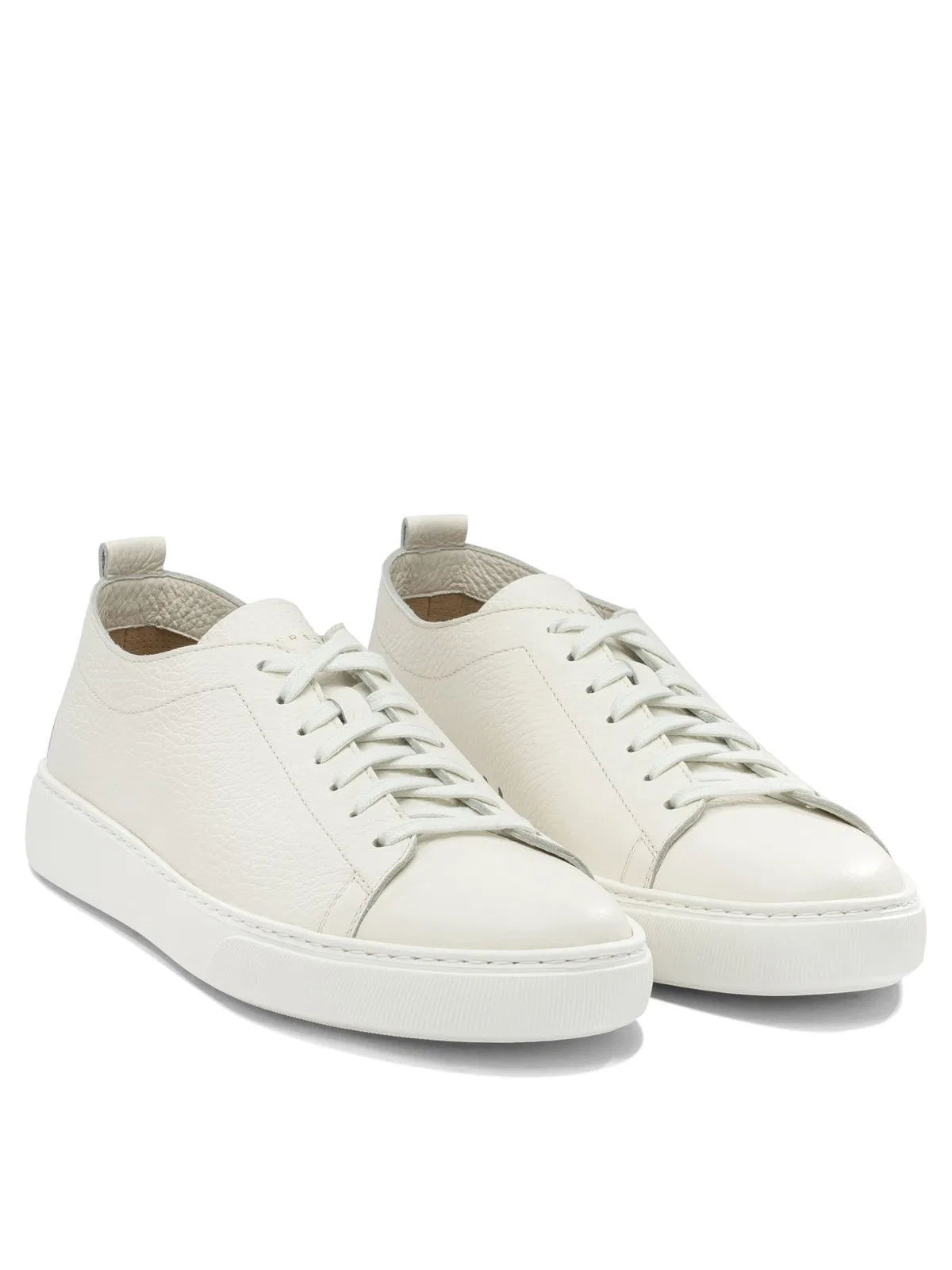 Henderson White Deer Leather Sneakers