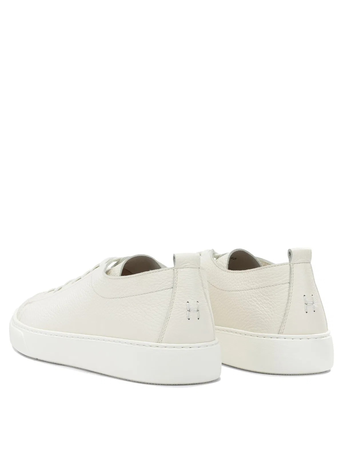 Henderson White Deer Leather Sneakers