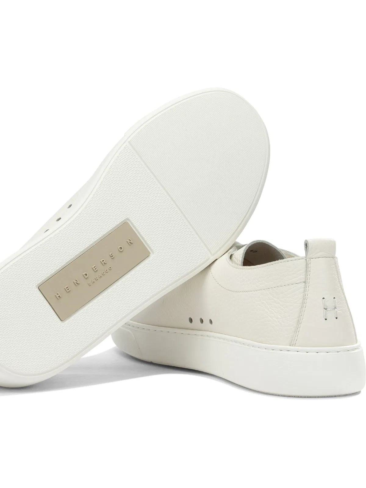 Henderson White Deer Leather Sneakers