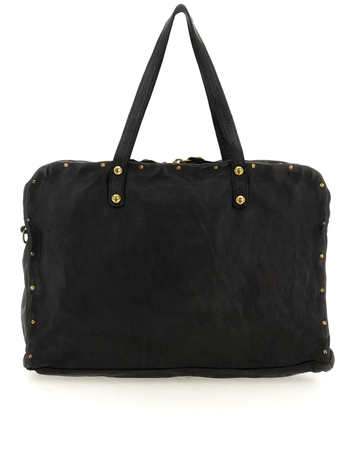 Campomaggi Black Leather Clelia