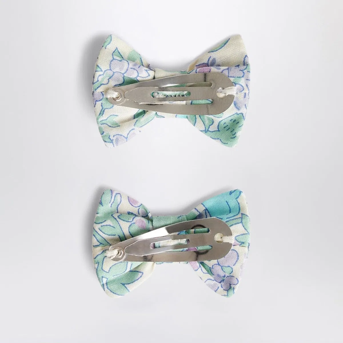 Bonpoint Miniclic Liberty Fabric Hair Clips