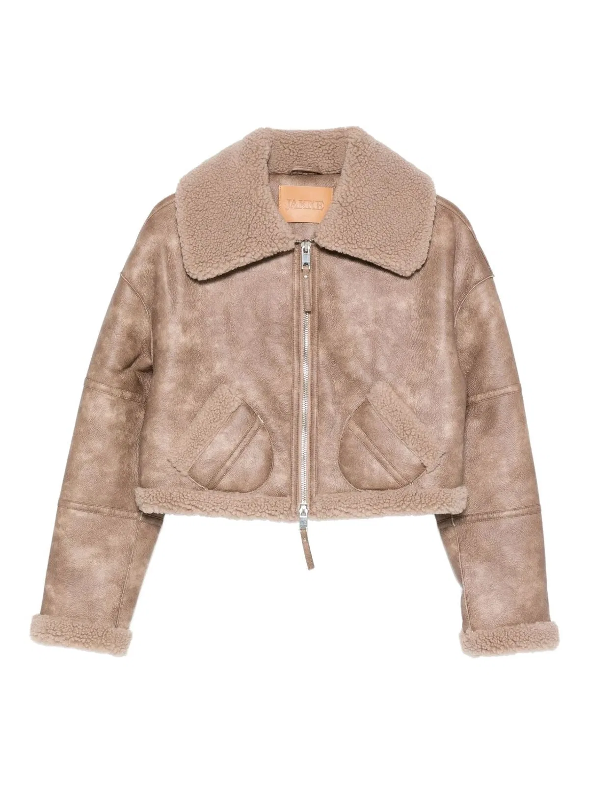 Jakke Aviator Cropped Jacket