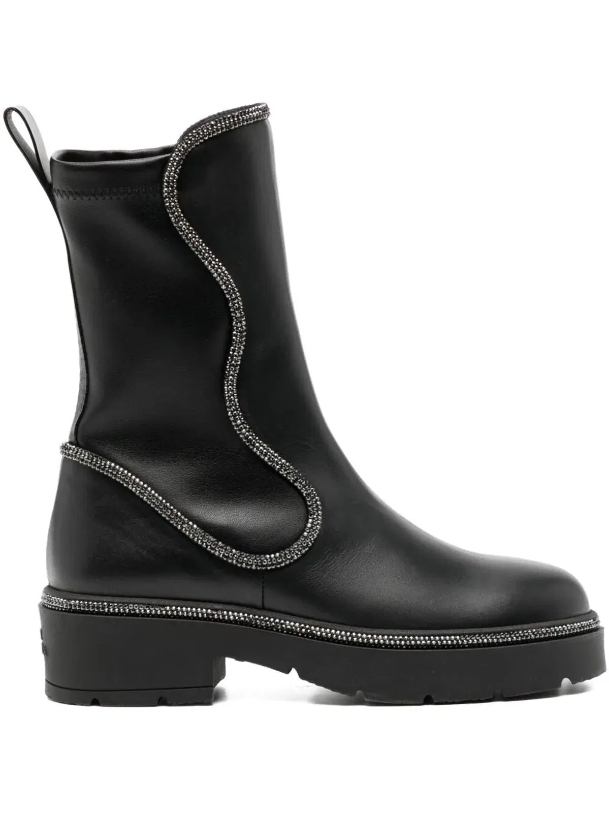 Rene Caovilla Rhinestone Boots