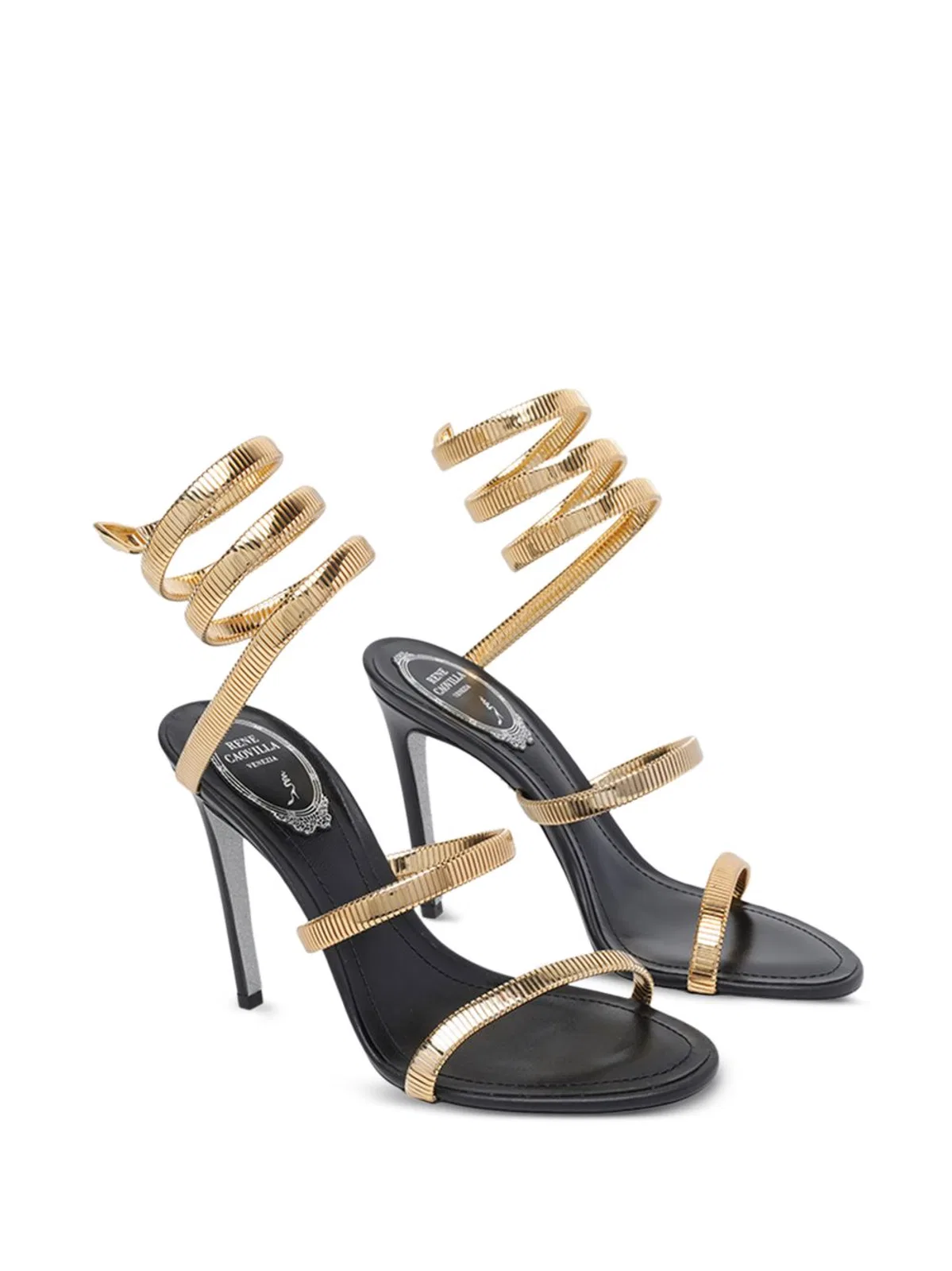 Rene Caovilla Wrap Strap Open-Toe