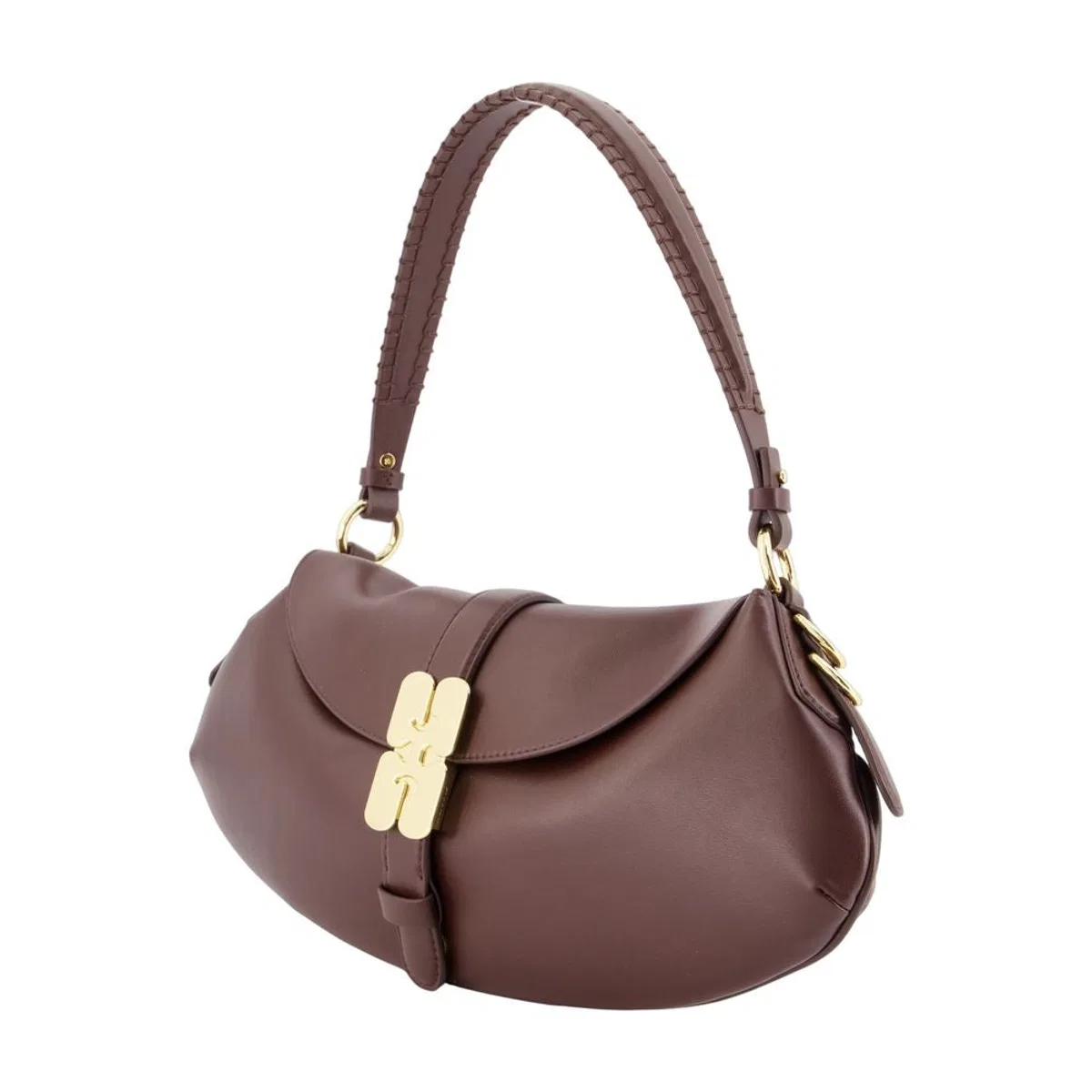 Ganni B Kat Butter Shoulder Bag