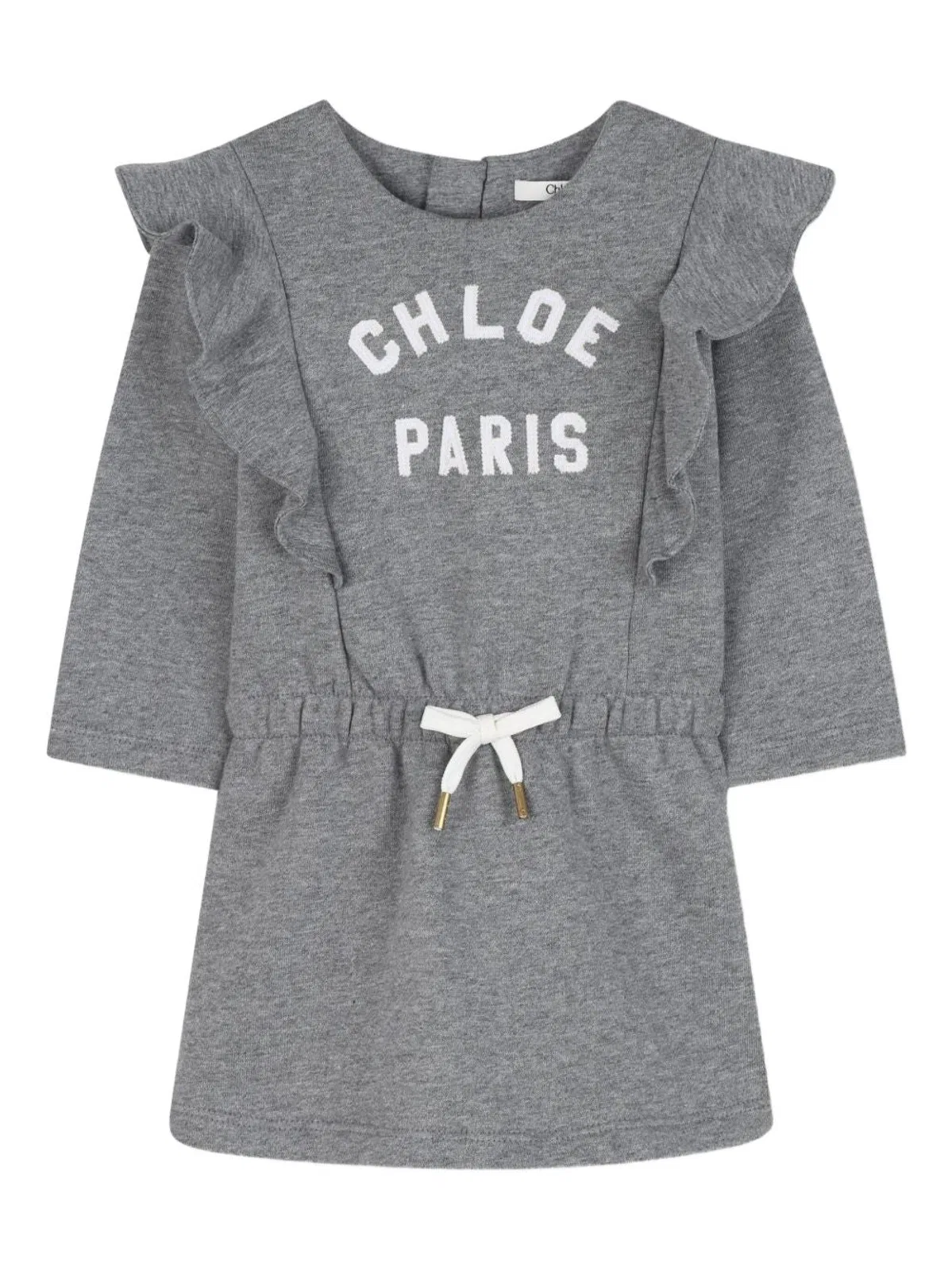 Chloé Chloe Kids Logo Dress