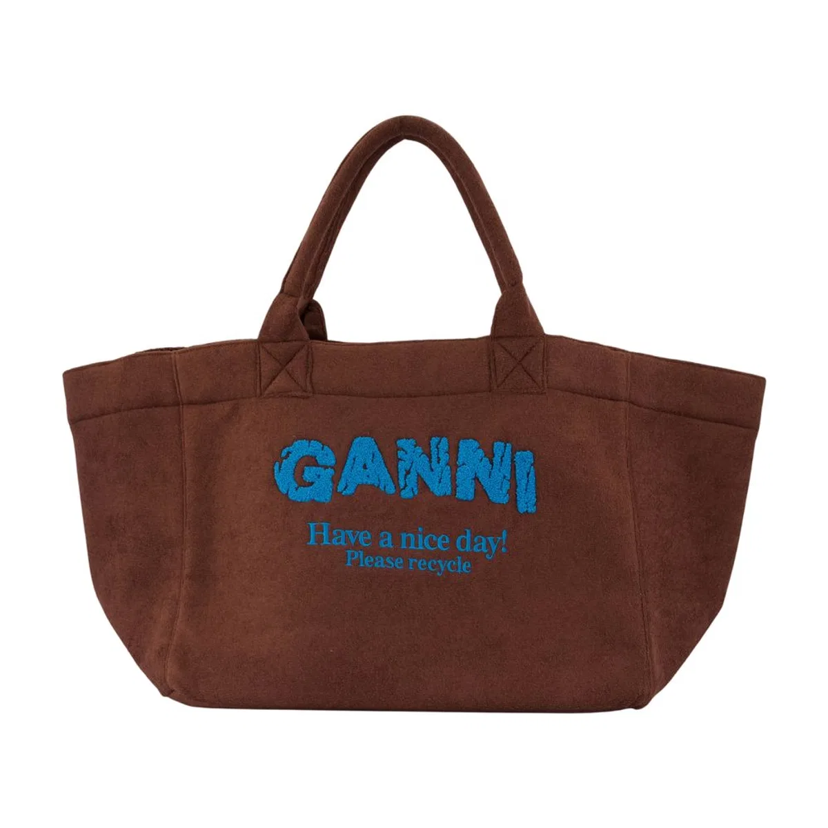 Ganni Xxl Beach Resort Tote Bag