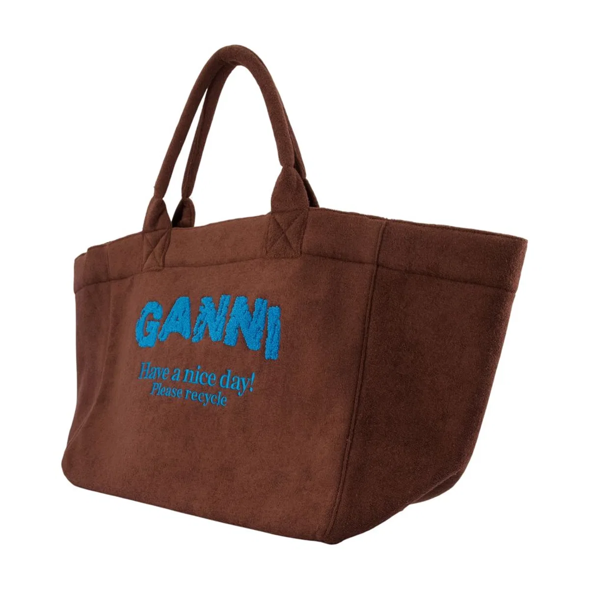 Ganni Xxl Beach Resort Tote Bag