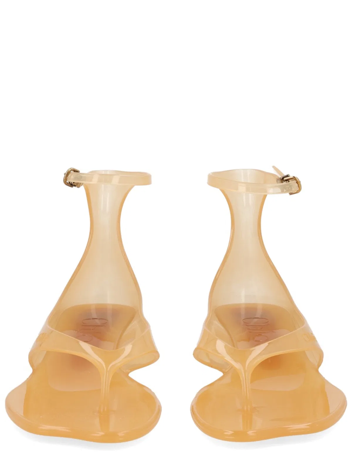 Chloé Beige Thermoplastic Polyurethane Heel