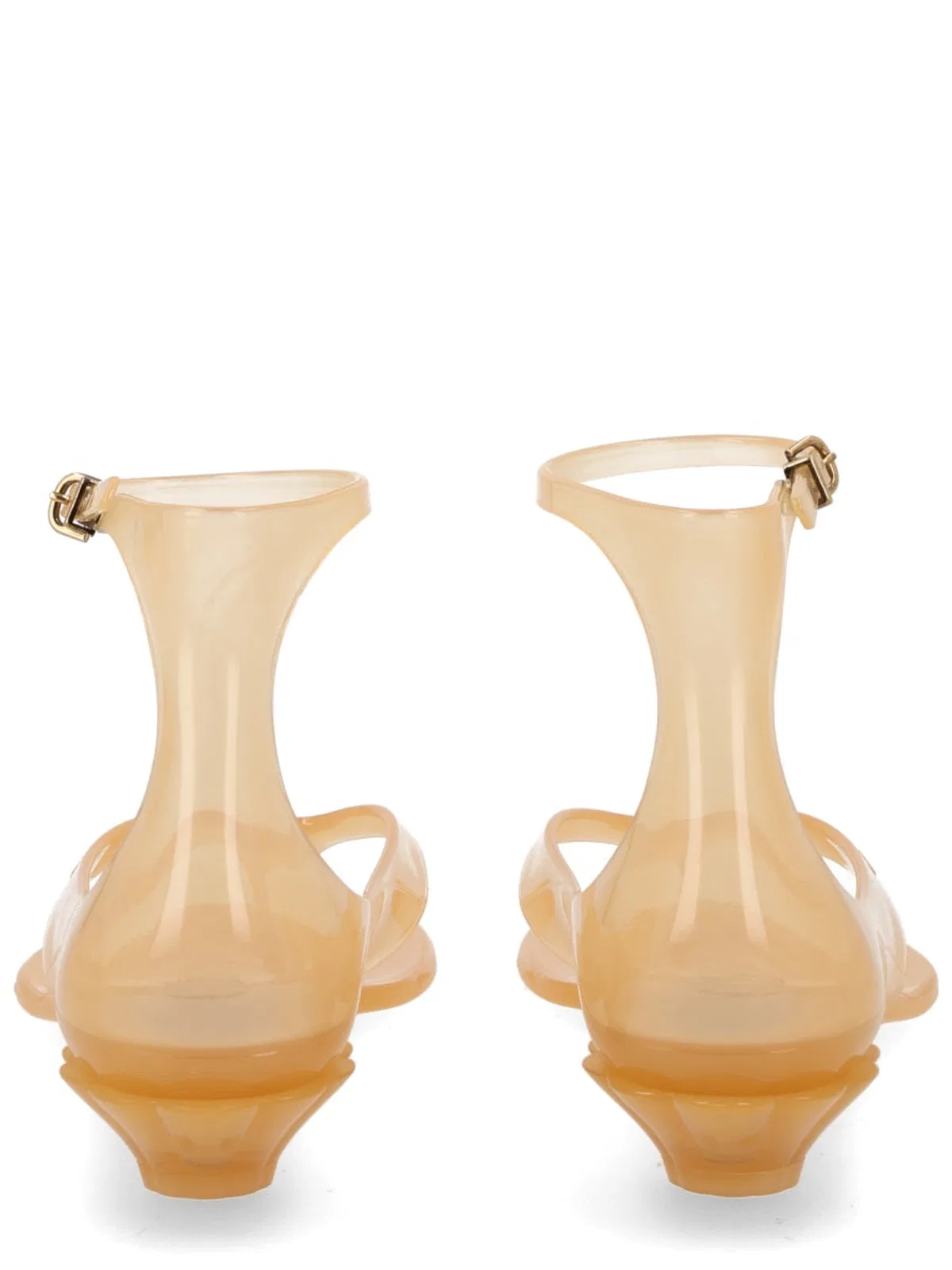 Chloé Beige Thermoplastic Polyurethane Heel