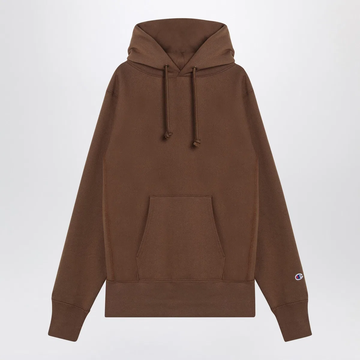 Champion Brown Cotton Hoodie