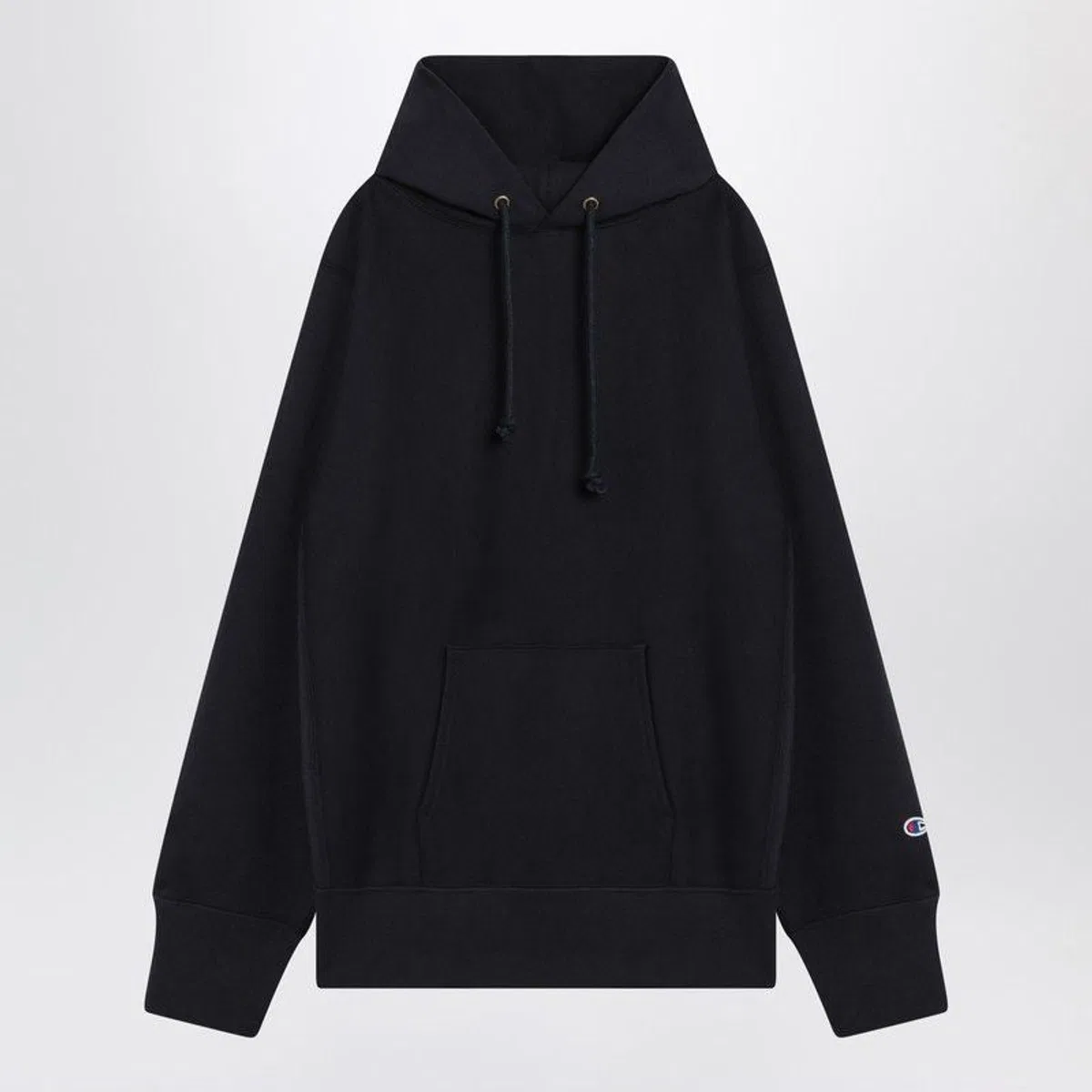 Champion Navy Blue Cotton Hoodie