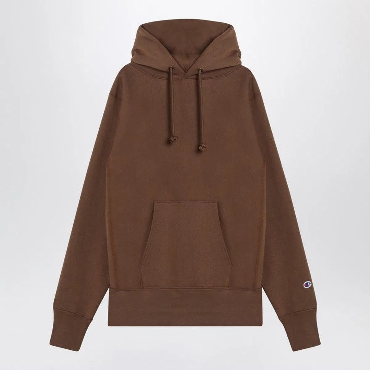 Champion Brown Cotton Hoodie