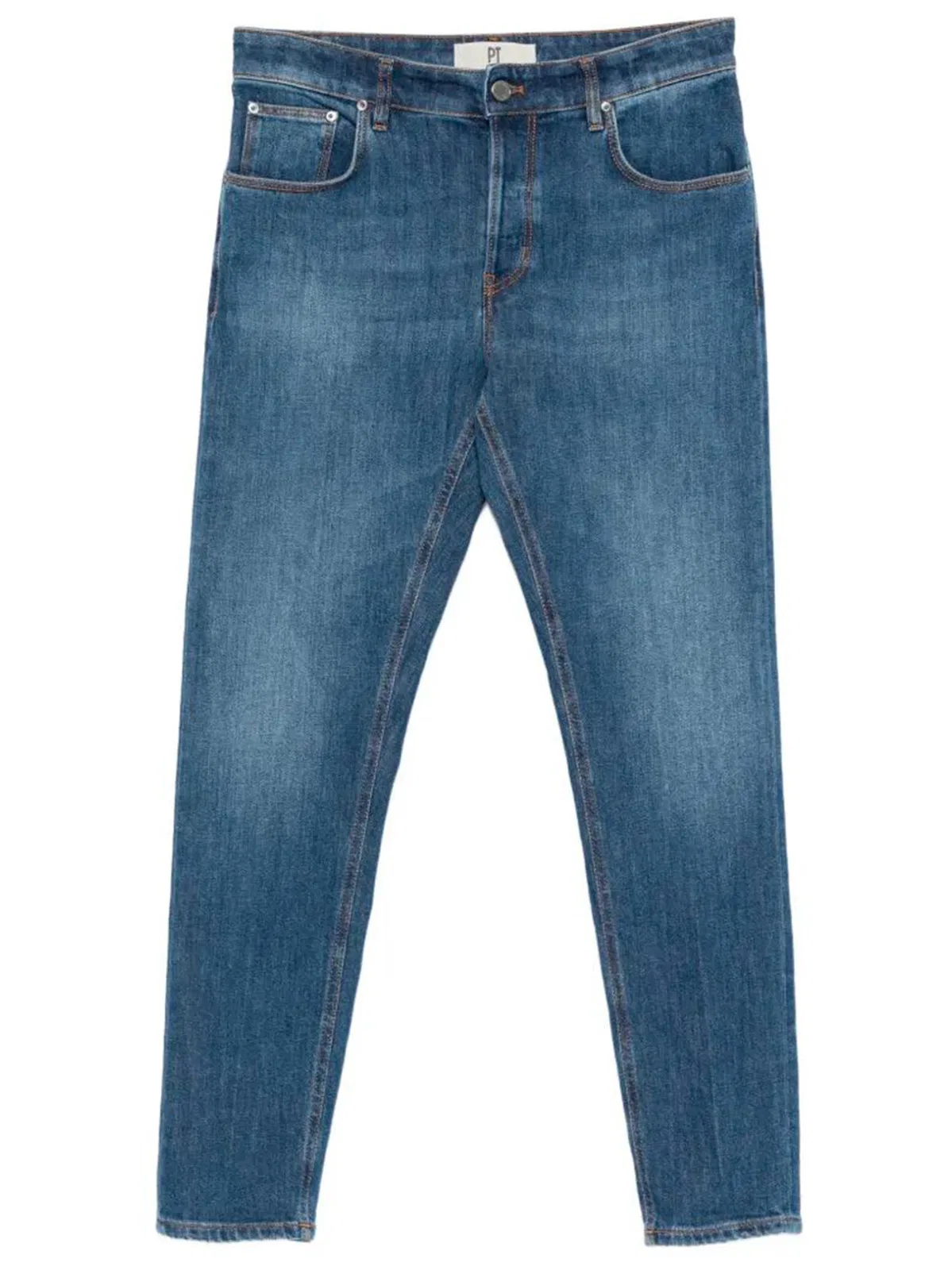 PT01 Medium Blue Slim Jeans