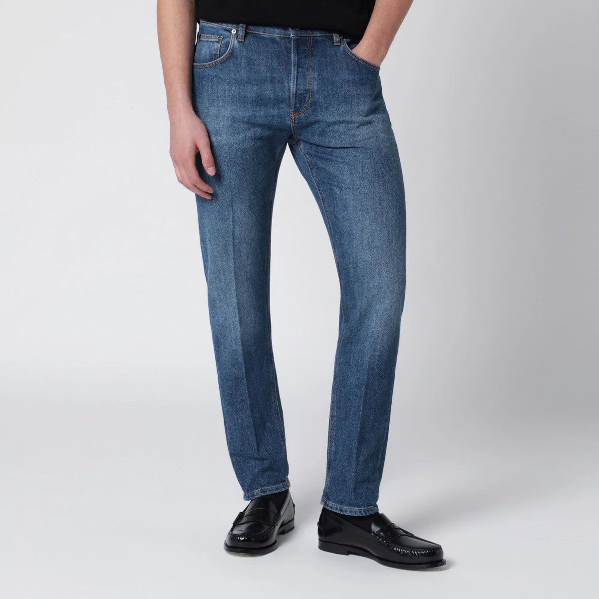Pt torino denim Medium Blue Slim Jeans