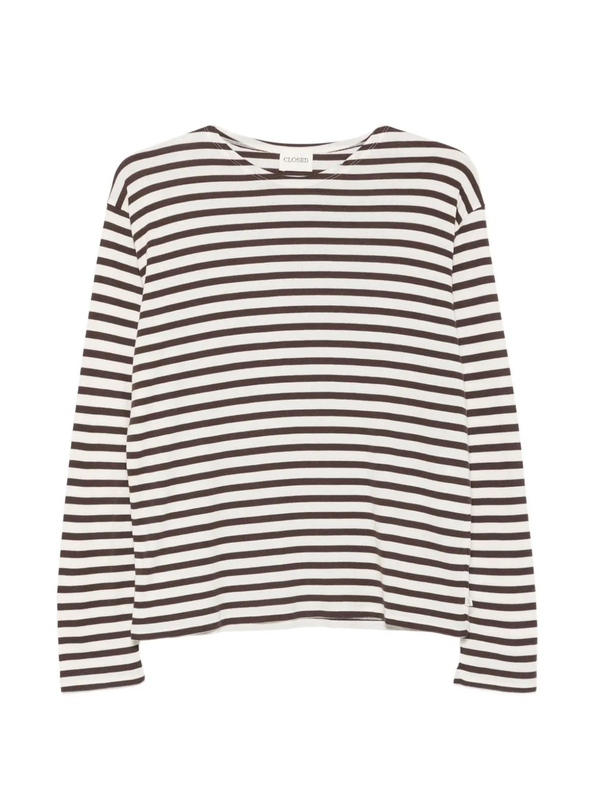 Closed Striped Cotton Blend T-Shirt