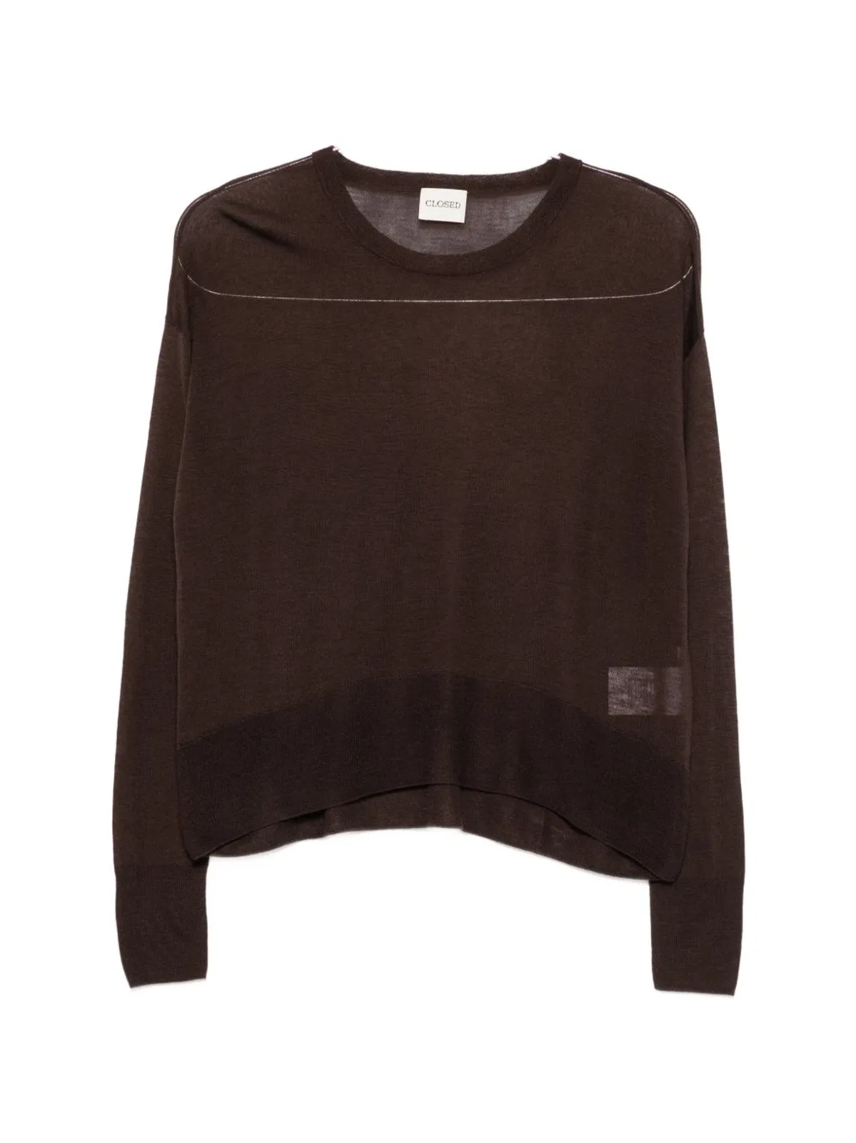 Closed Wool Crewneck Sweater