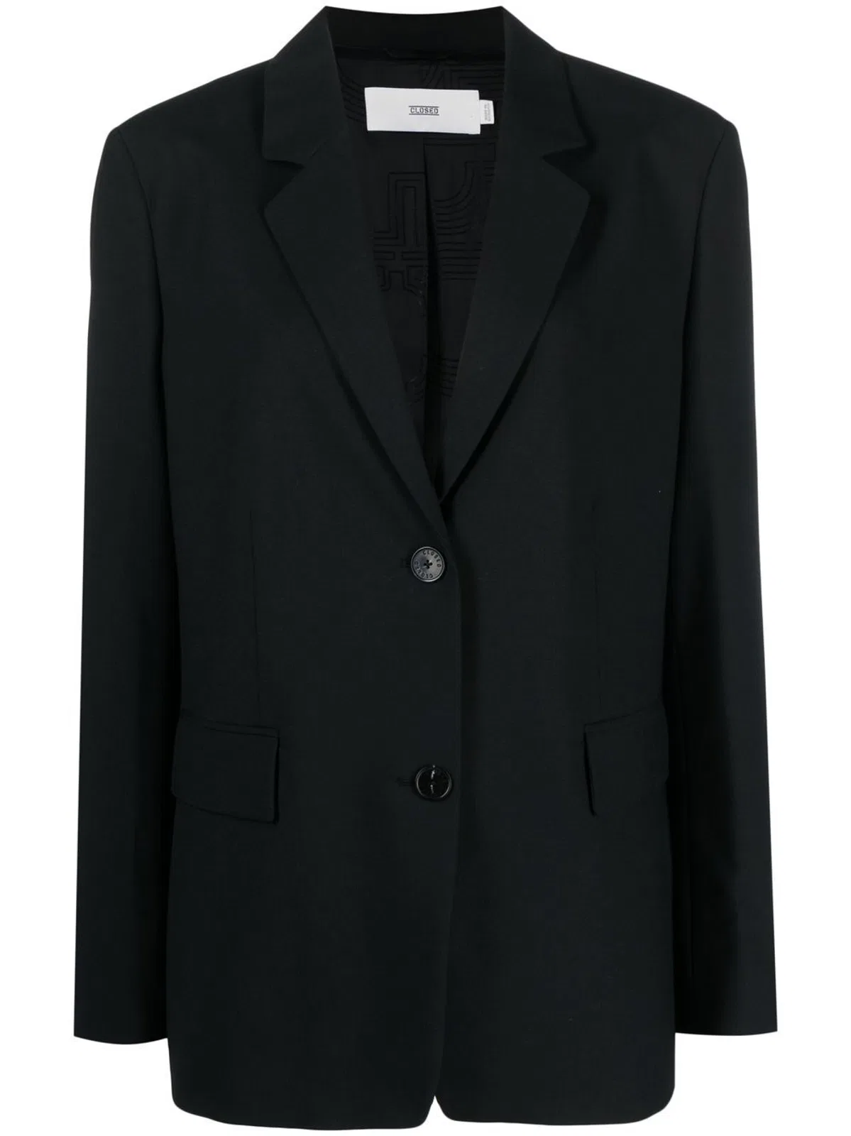 Closed Wool Blend Double-Breasted Jacket