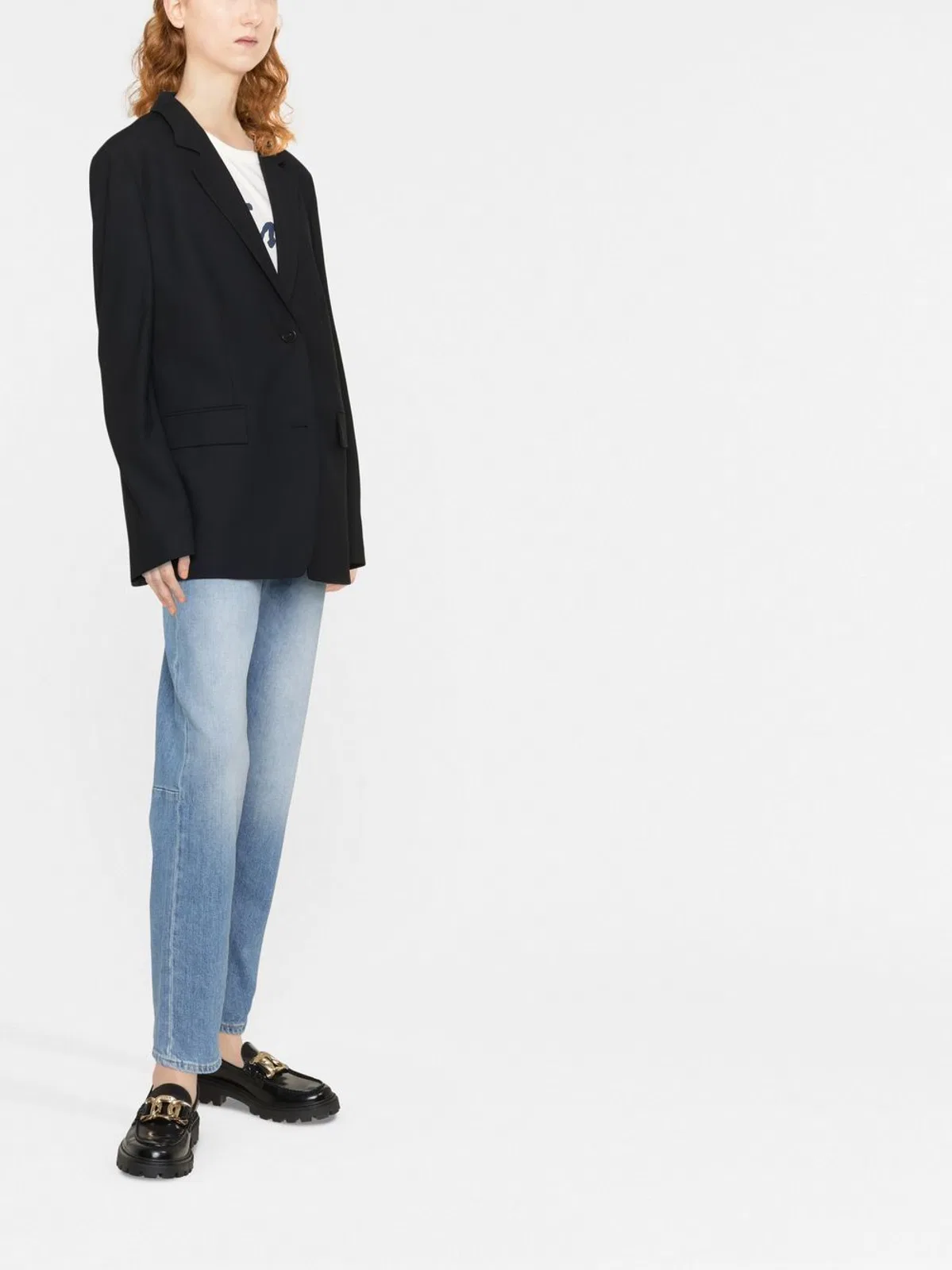 Closed Wool Blend Double-Breasted Jacket