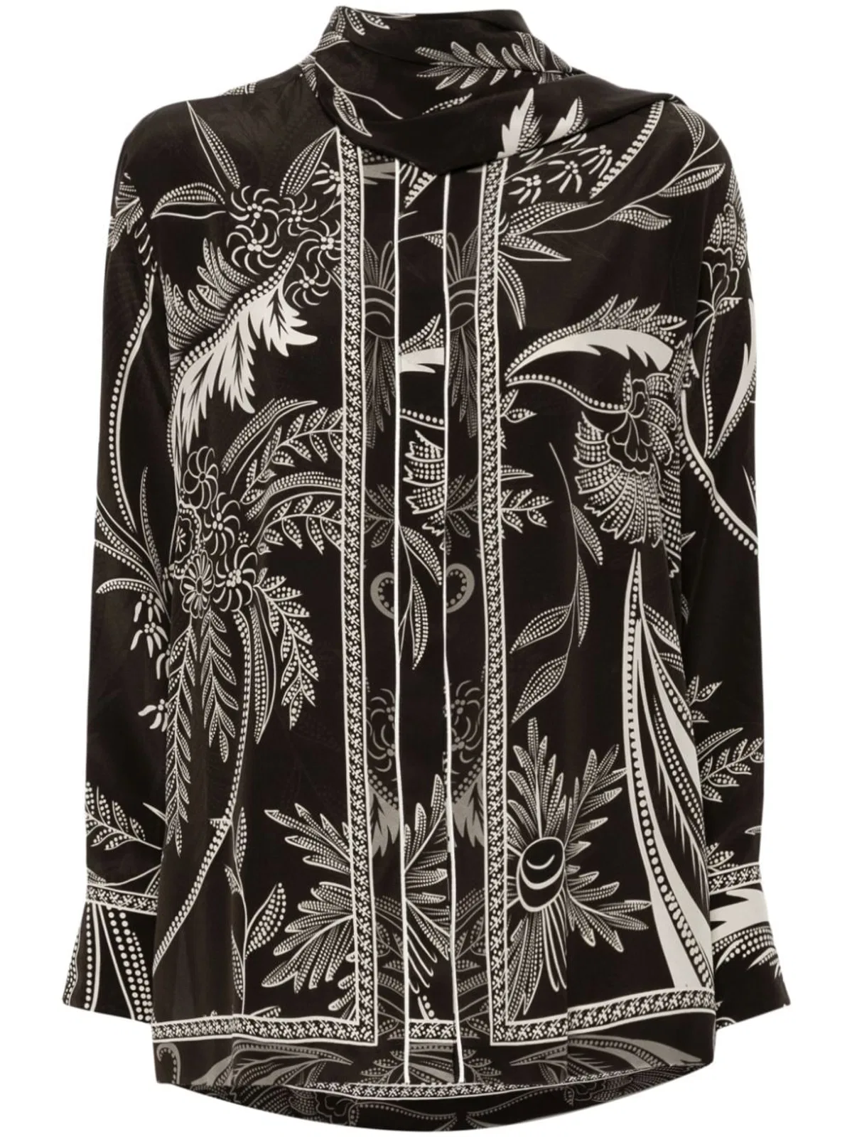 F.R.S For Restless Sleepers Printed Silk Shirt