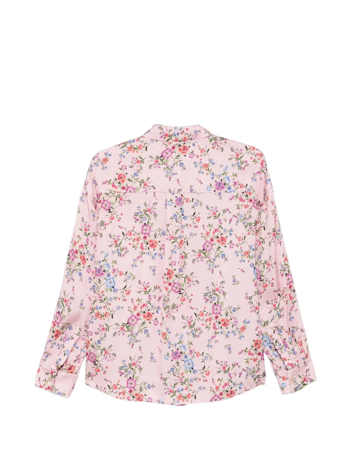 Liu Jo Pink Blossom Cotton Shirt