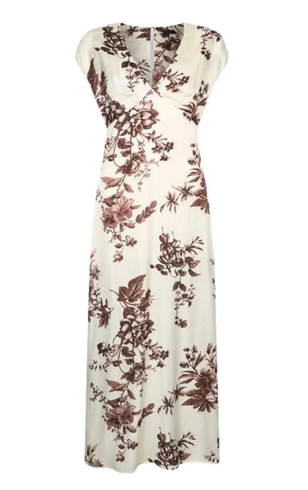 Liu Jo Chocolate Leaf Silk Dress