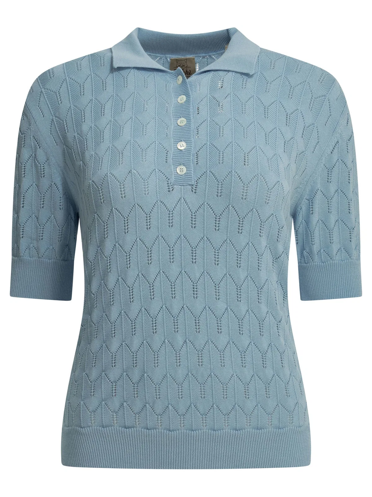 Rakki' Rakki "California" Polo Shirt With Butto