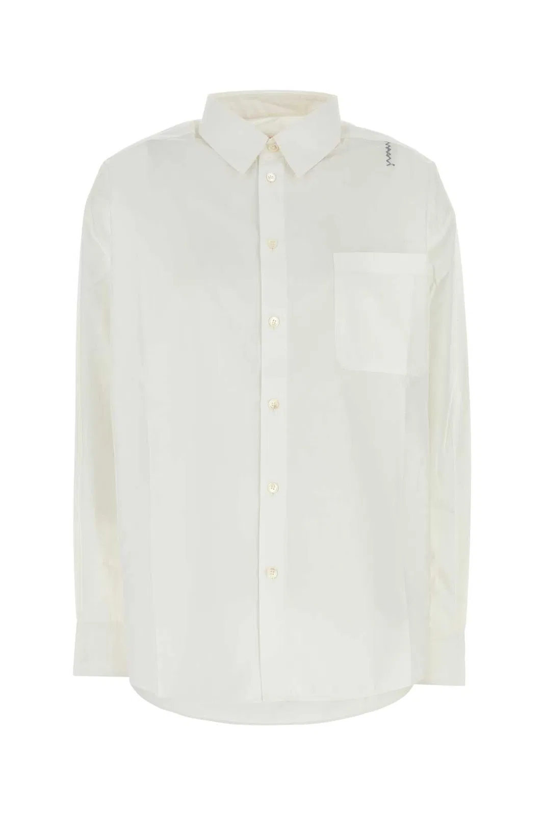 Marni White Poplin Shirt