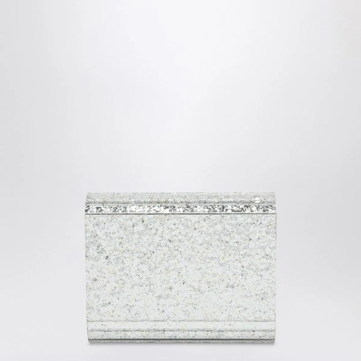 Jimmy Choo Candy Glitter-Effect Clutch Bag
