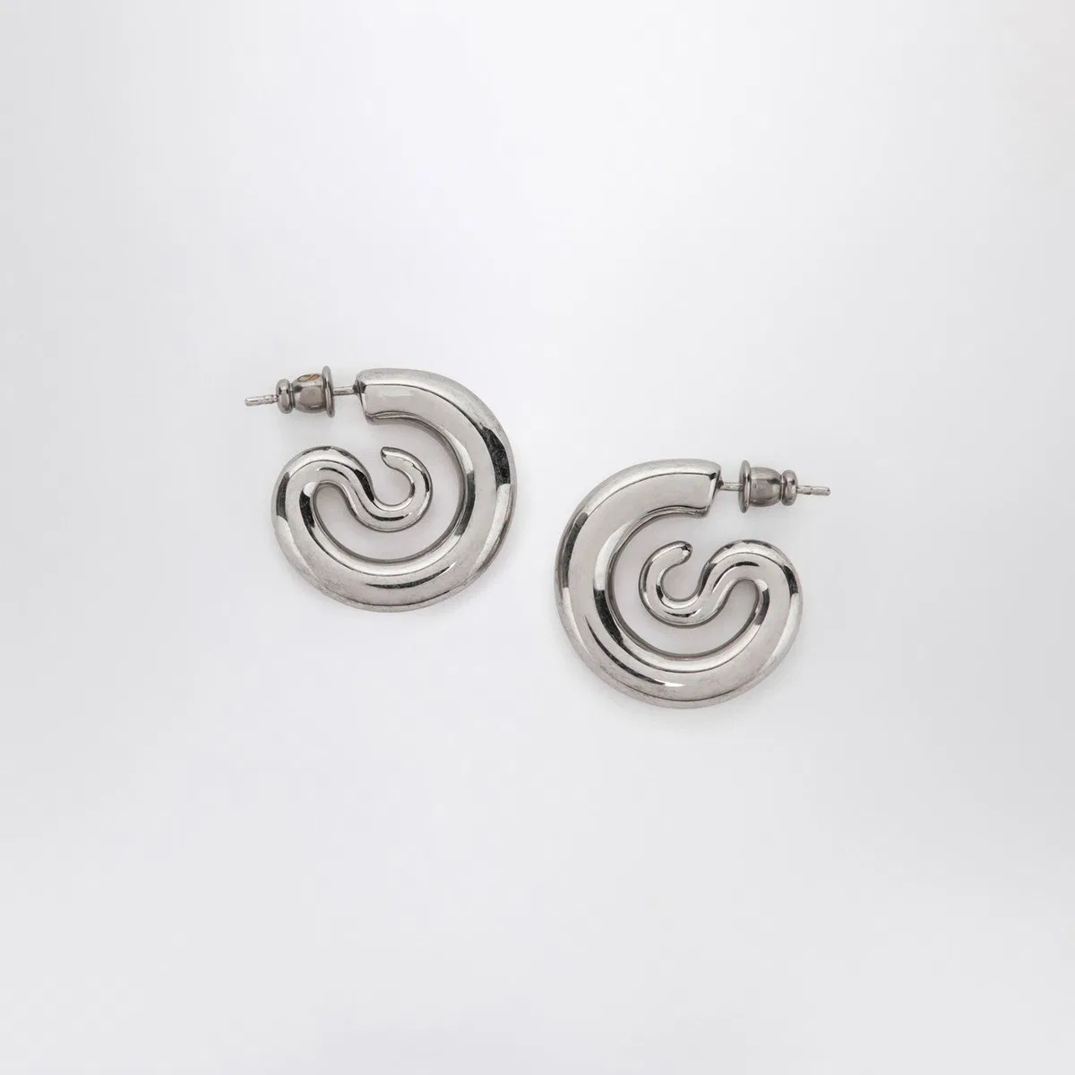 Panconesi Serpent Hoops Extra Small Earrings In Si