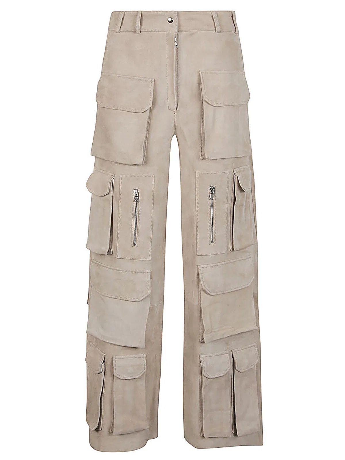 Fermas Club Suede Cargo Trousers