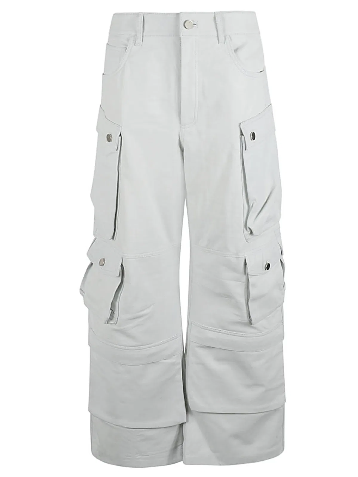 Fermas Club Leather Cargo Pants