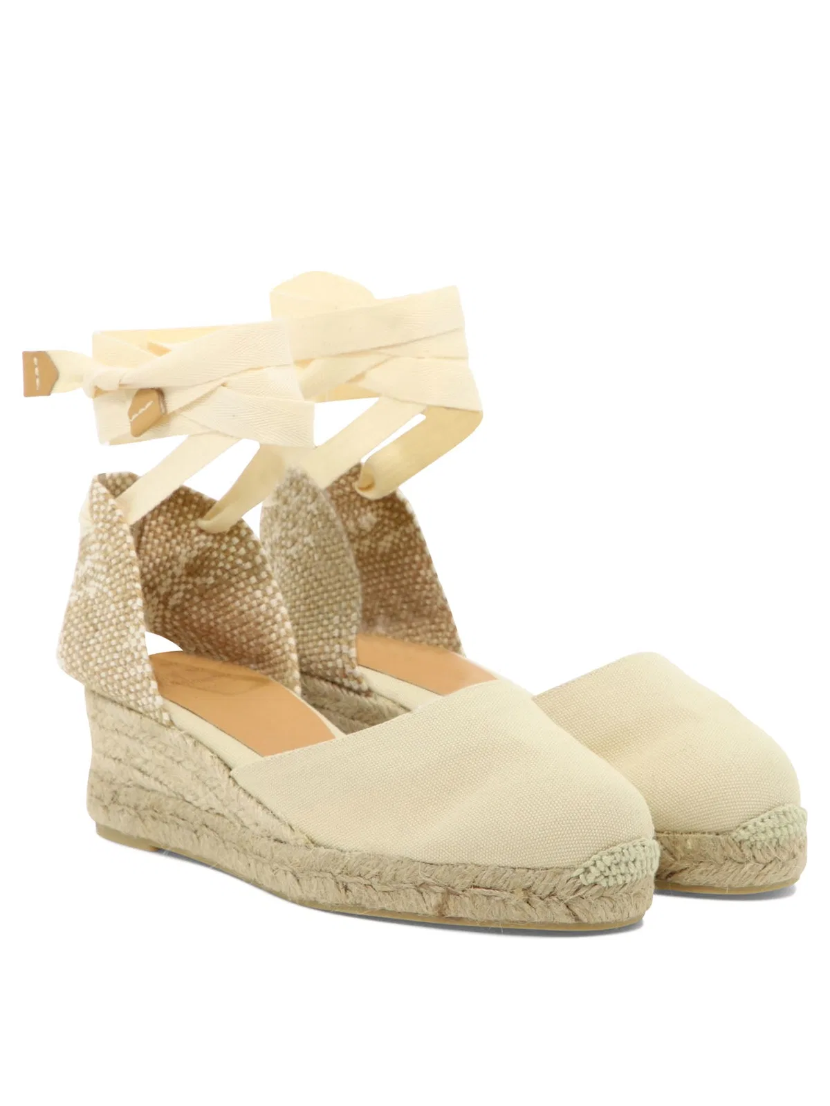 Castaner Castañer Beige Cotton Espadrilles
