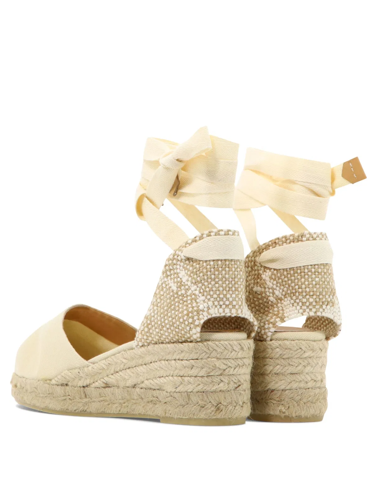 Castaner Castañer Beige Cotton Espadrilles