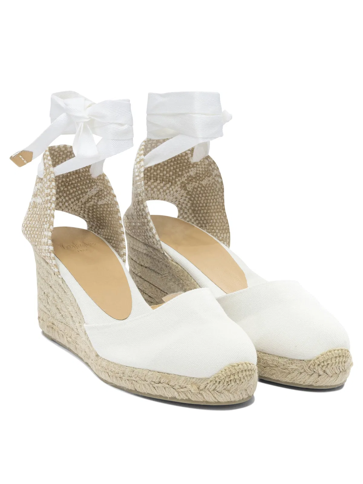 Castaner Castañer Carina White Cotton Espadrilles