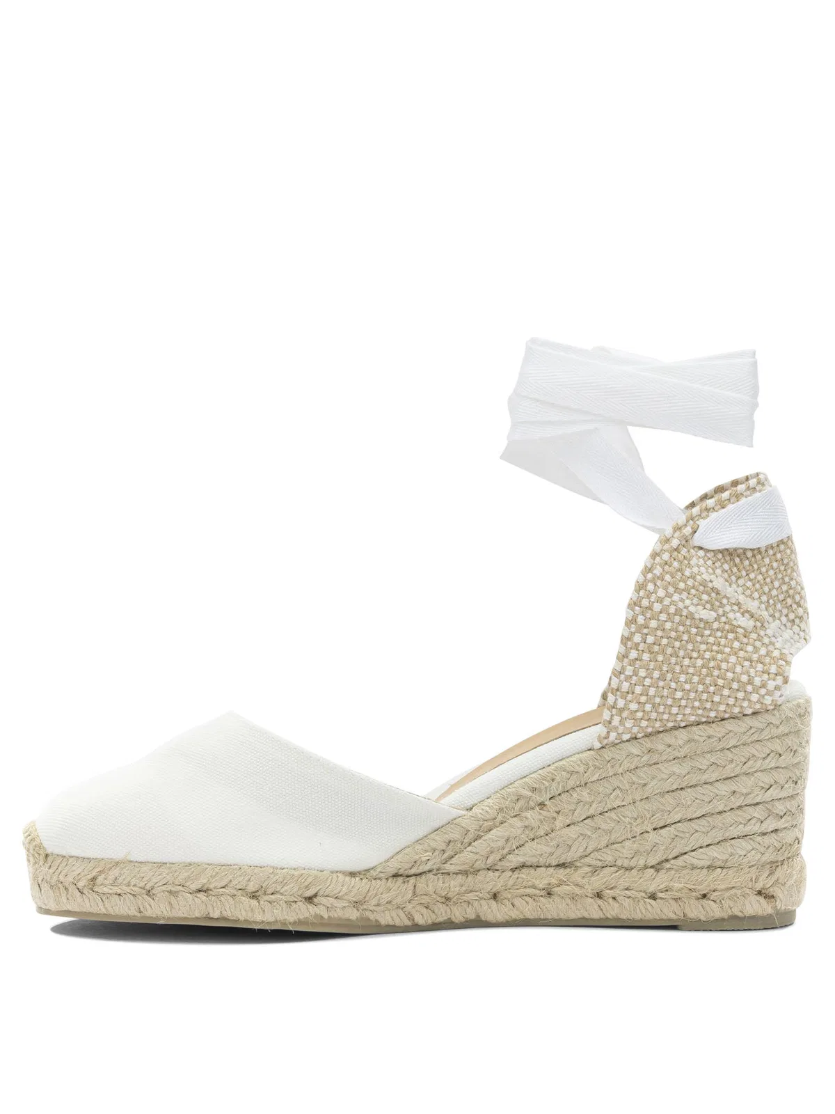 Castaner Castañer Carina White Cotton Espadrilles