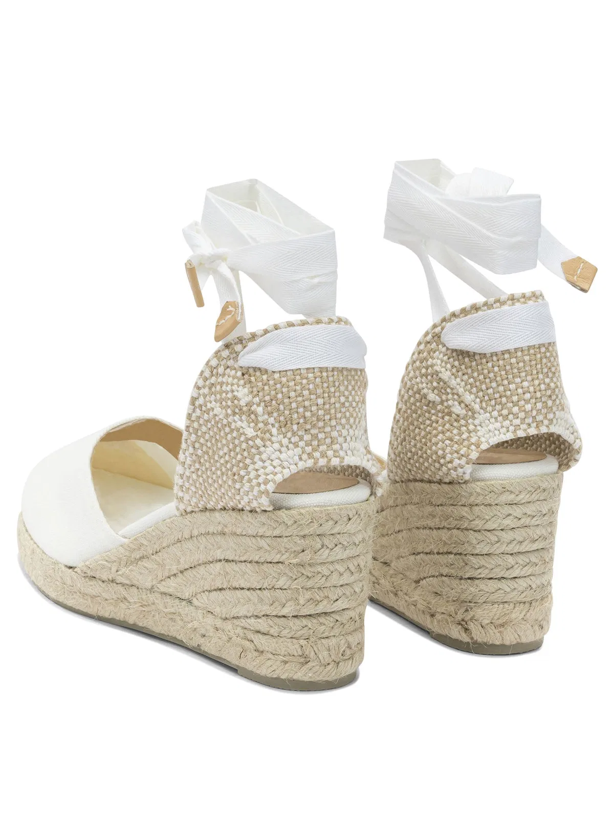 Castaner Castañer Carina White Cotton Espadrilles