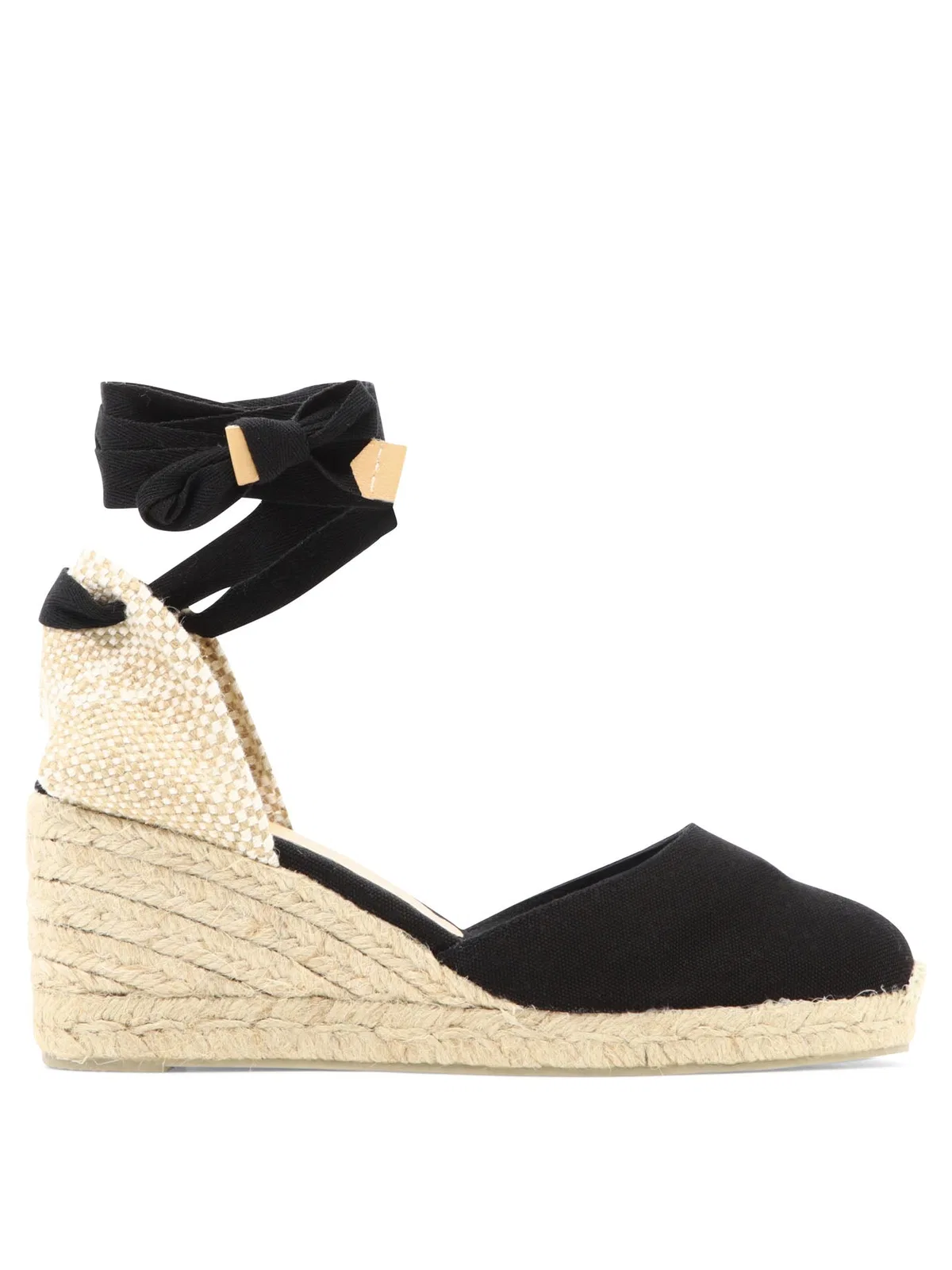 Castaner Castañer Black Cotton Espadrilles