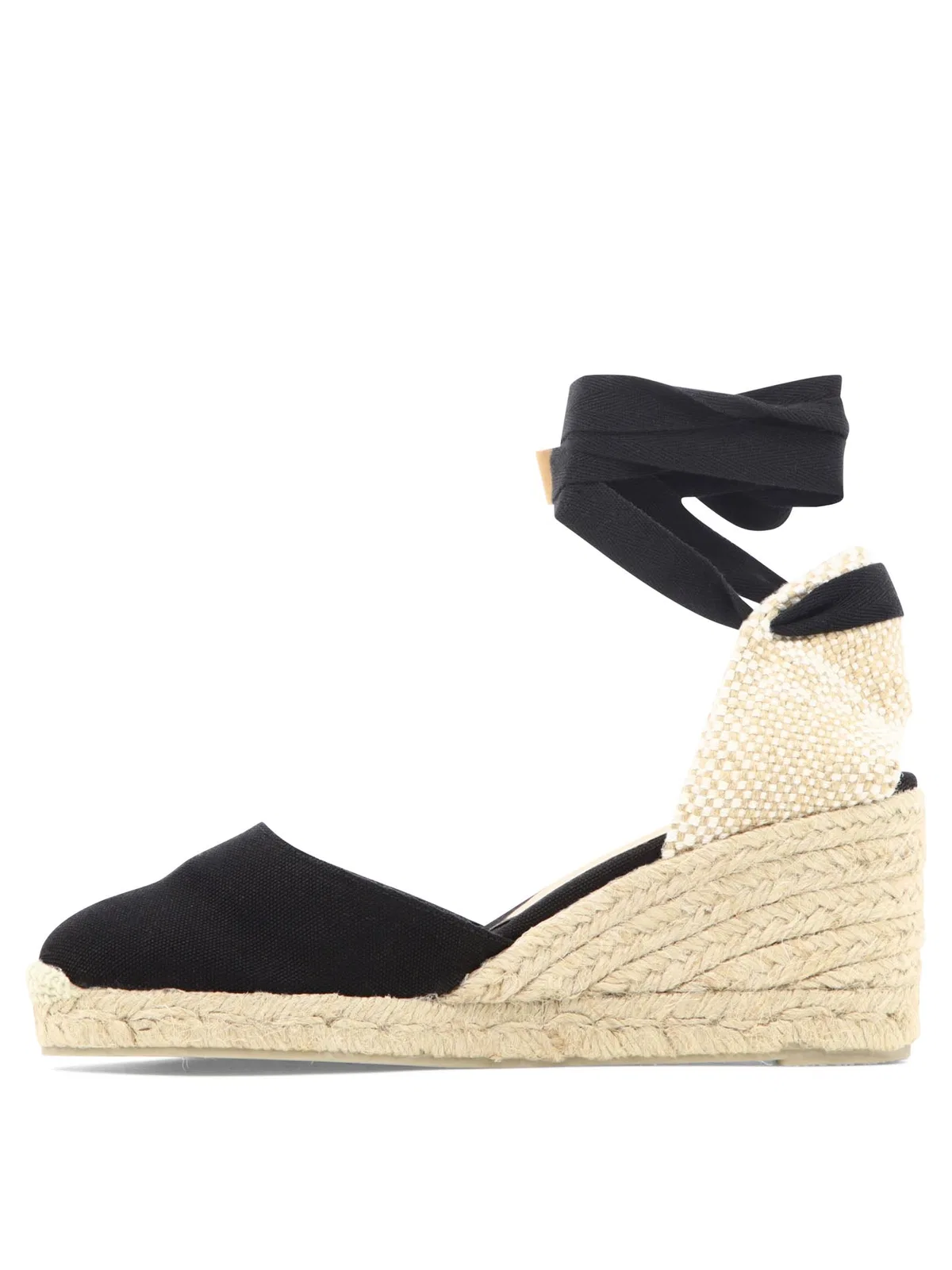 Castaner Castañer Black Cotton Espadrilles