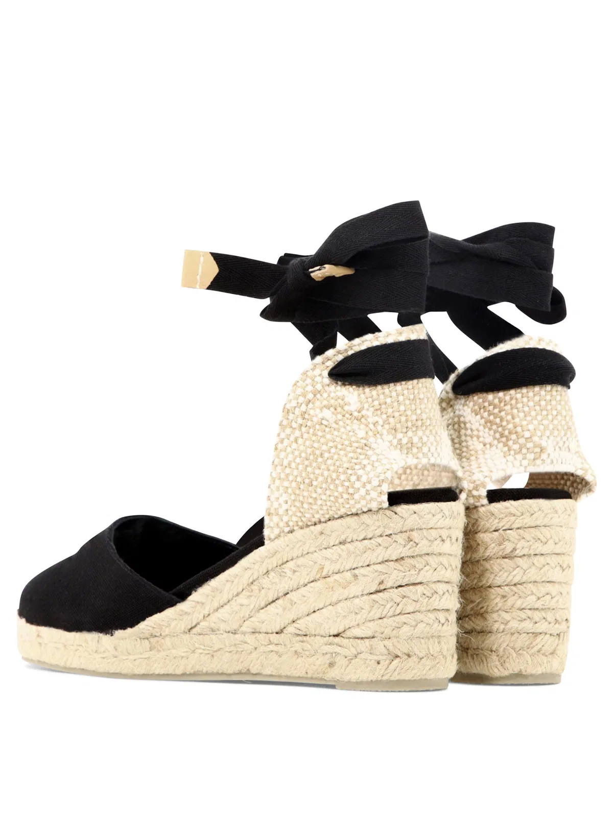 Castaner Castañer Black Cotton Espadrilles
