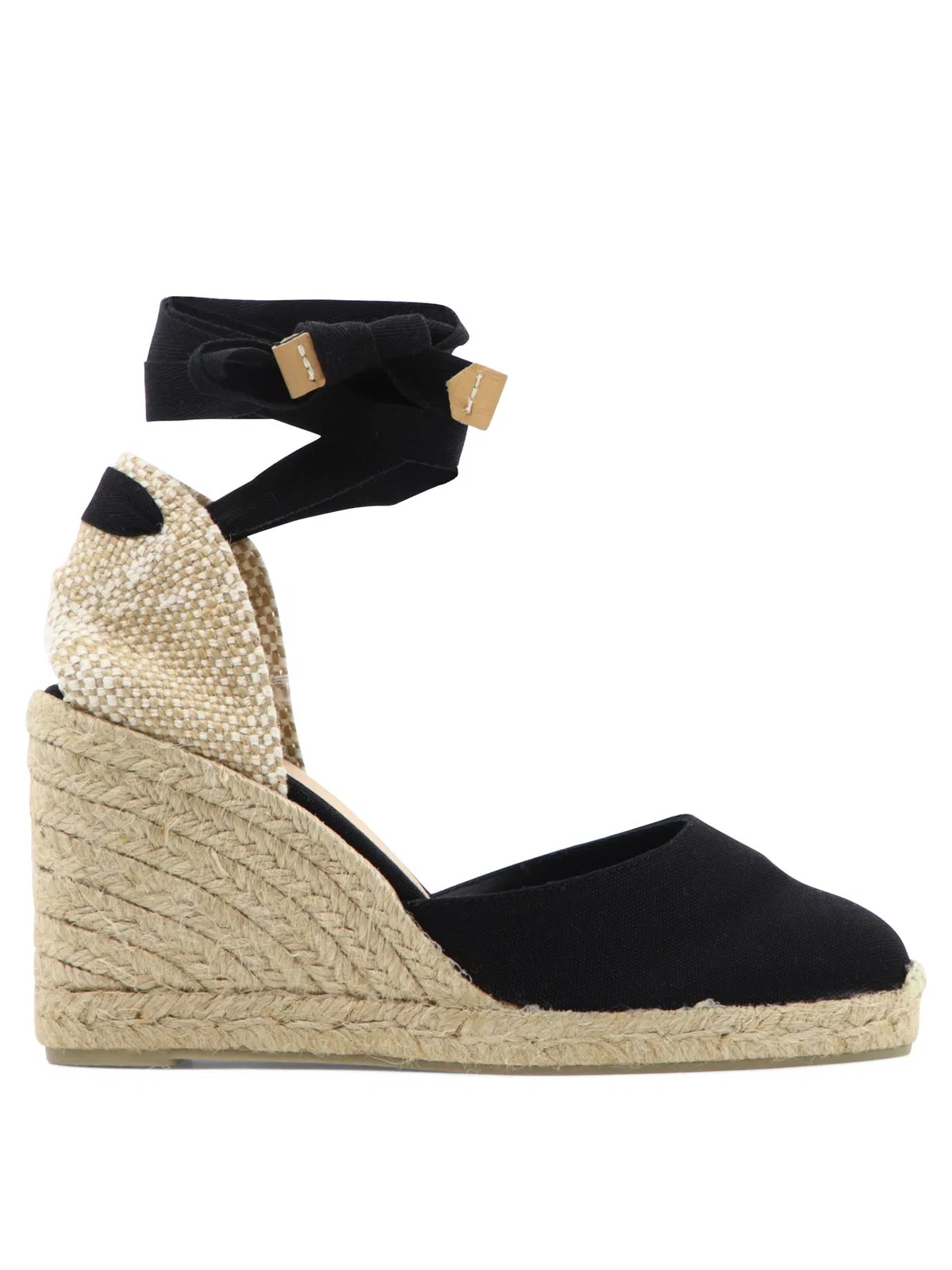 Castaner Castañer Black Cotton Espadrilles