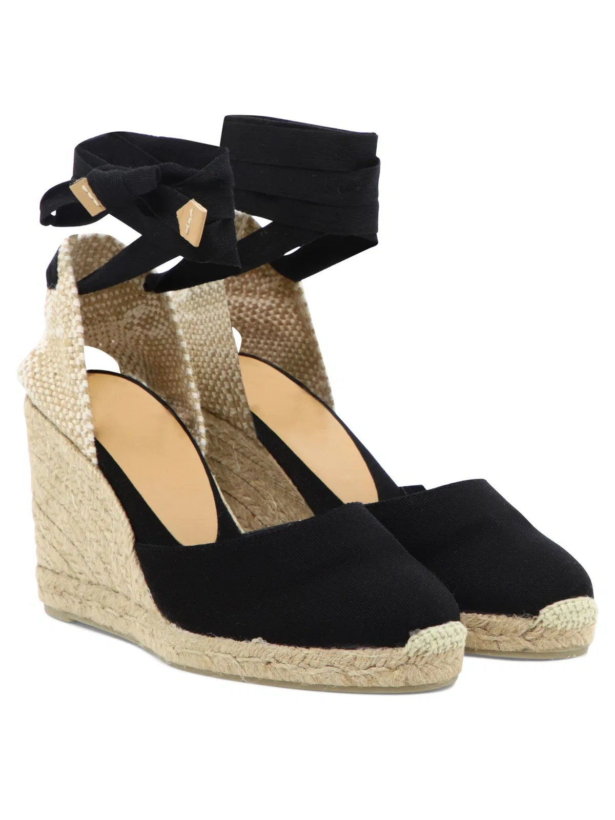 Castaner Castañer Black Cotton Espadrilles