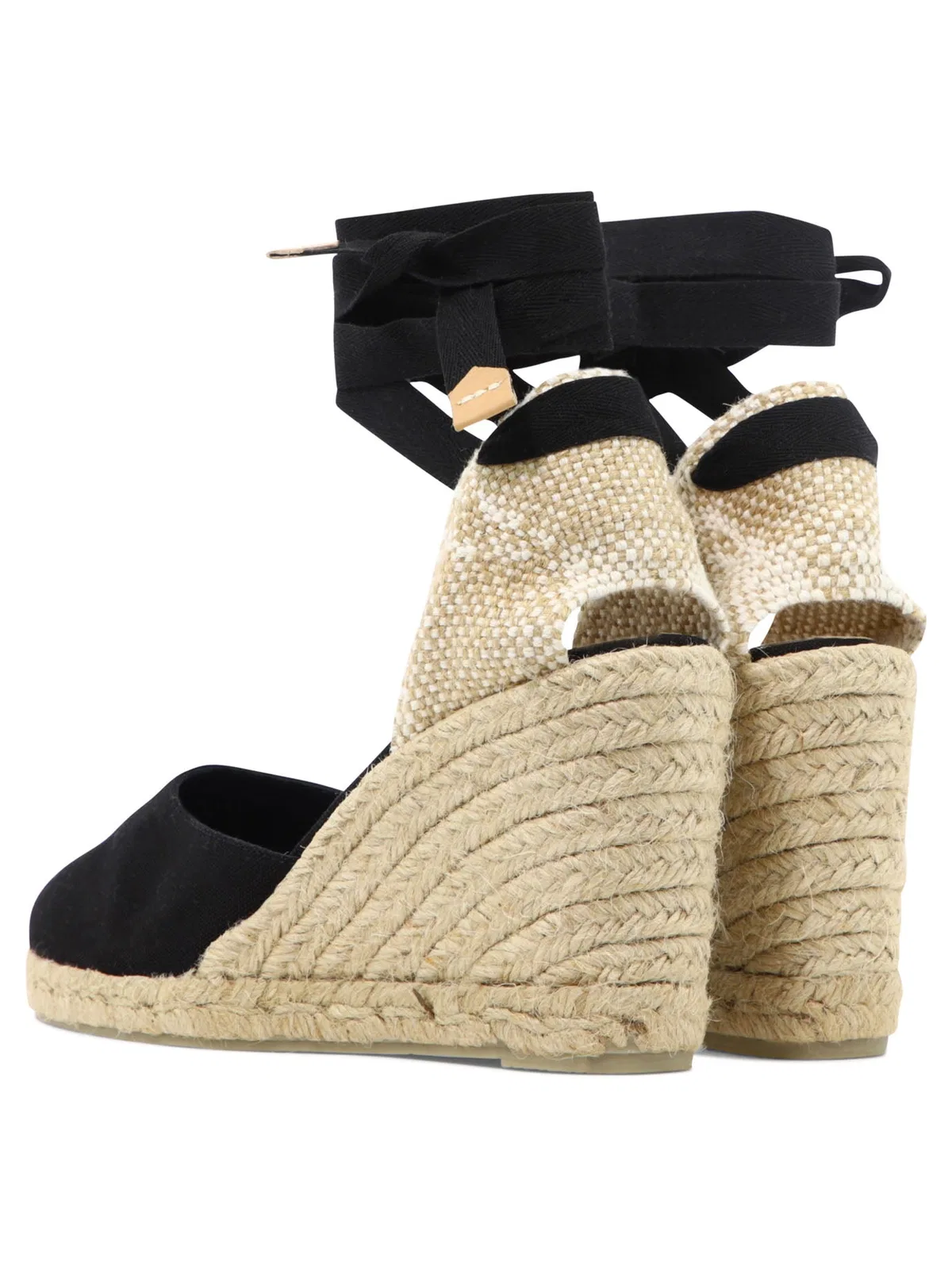 Castaner Castañer Black Cotton Espadrilles