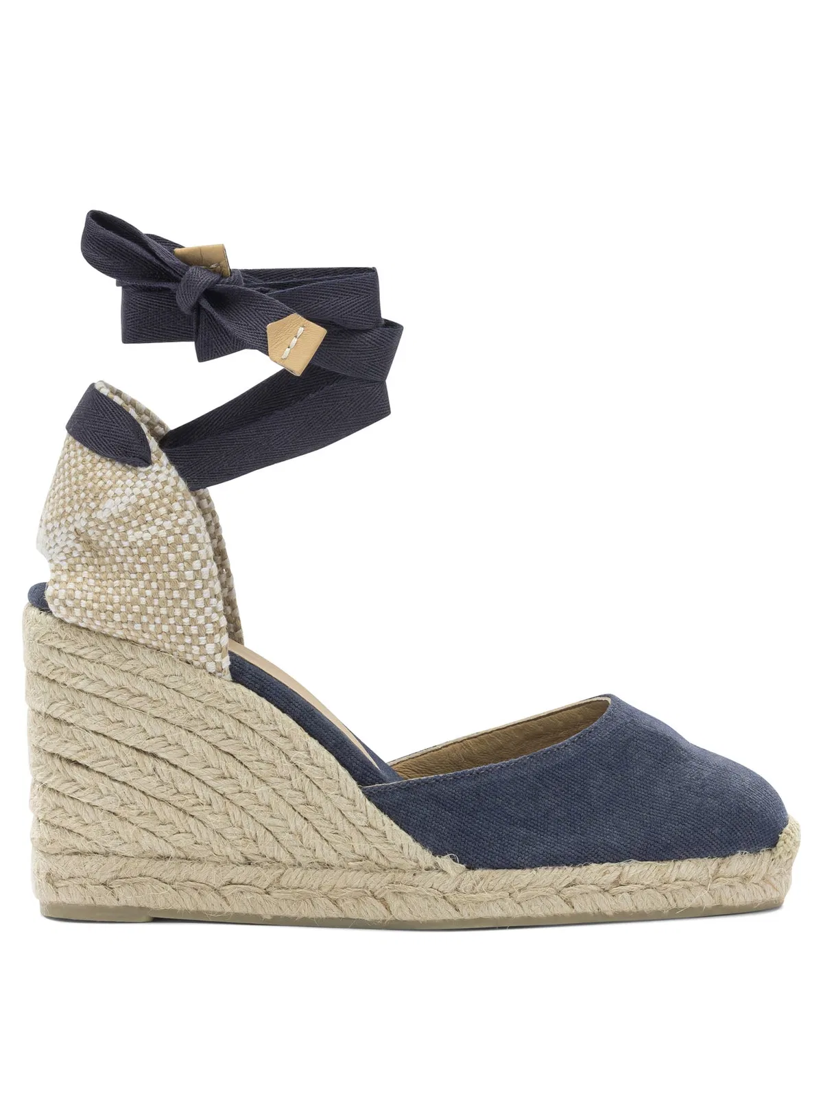 Castaner Castañer Carina Blue Cotton Espadrilles
