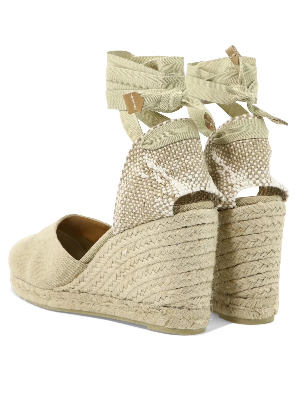 Castaner Castañer Beige Cotton Espadrilles