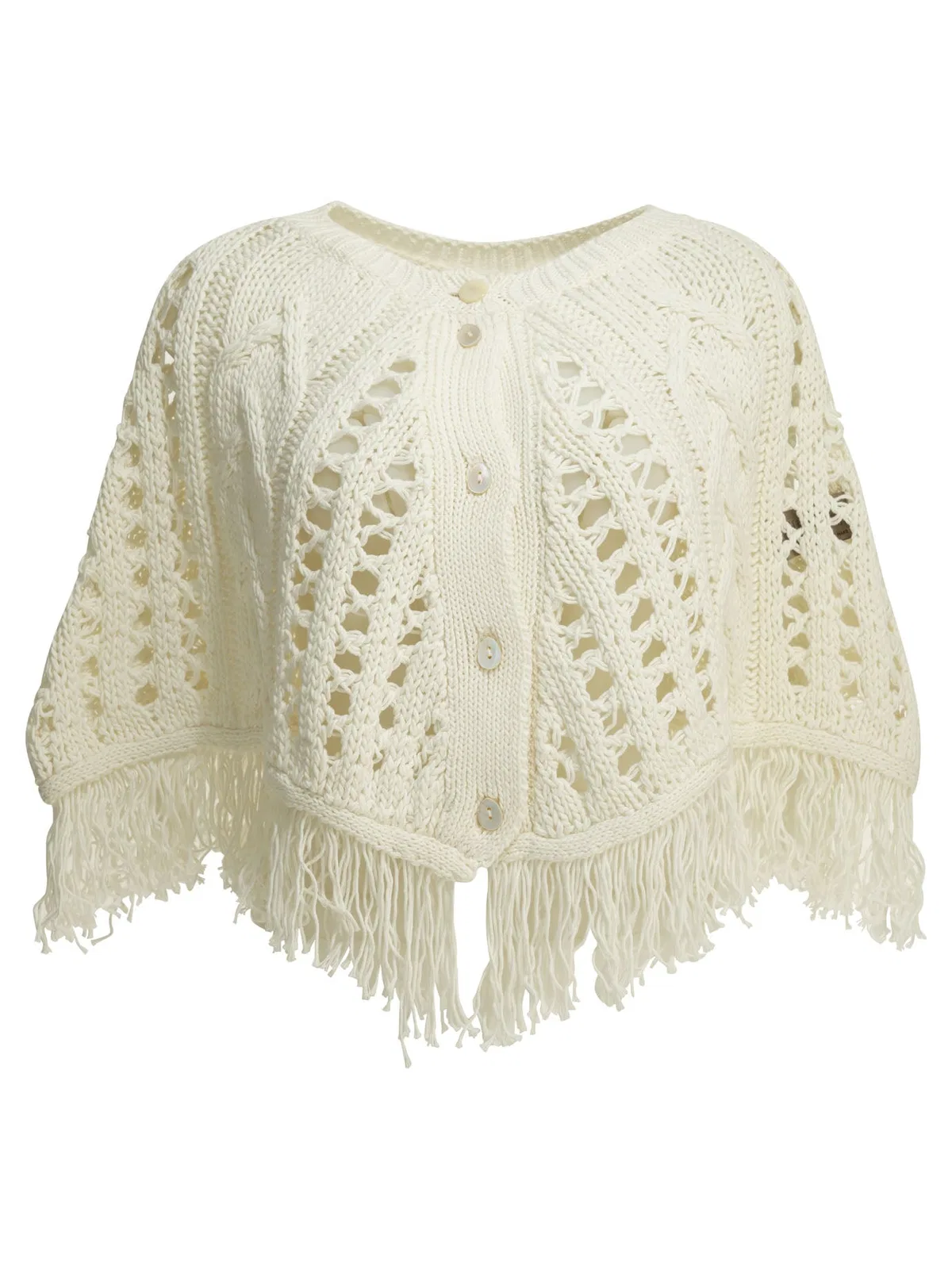 Rakki' Rakki Perforated Cotton Cape