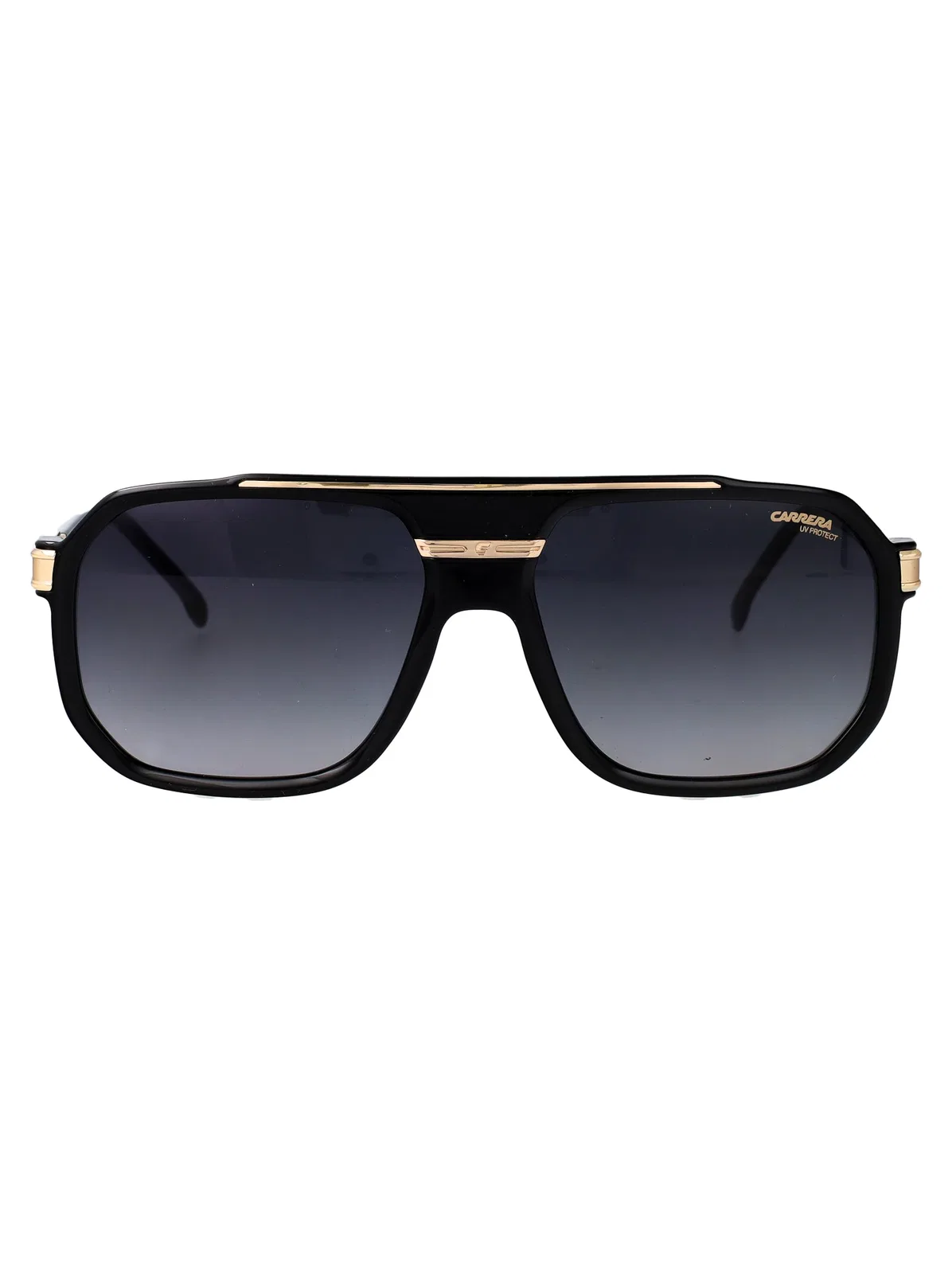 Carrera Black Gold Acetate Sunglasses