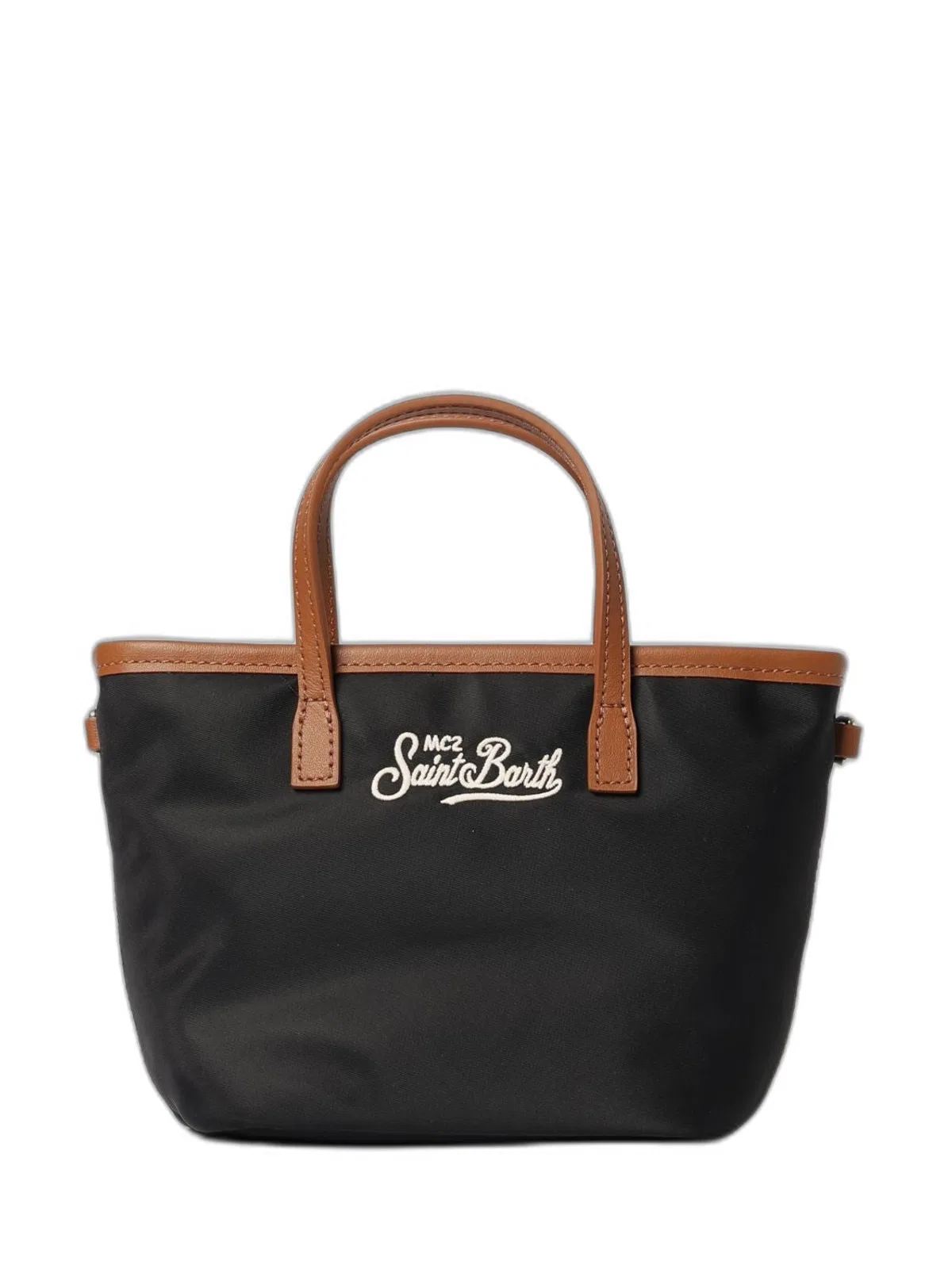 Mc2 Saint Barth City Mini Bag With Logo And Shoulder Str