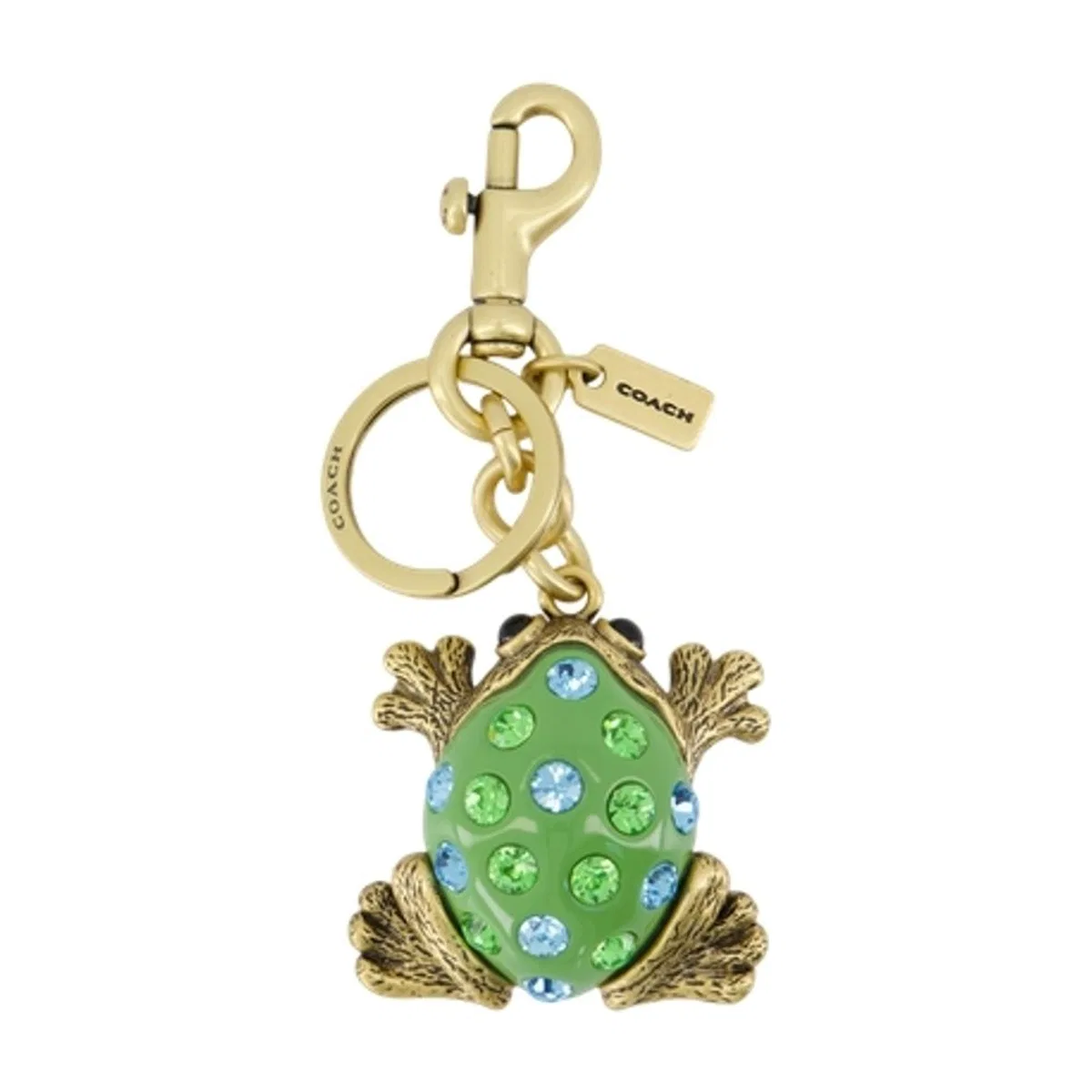 Coach Frog Keychain