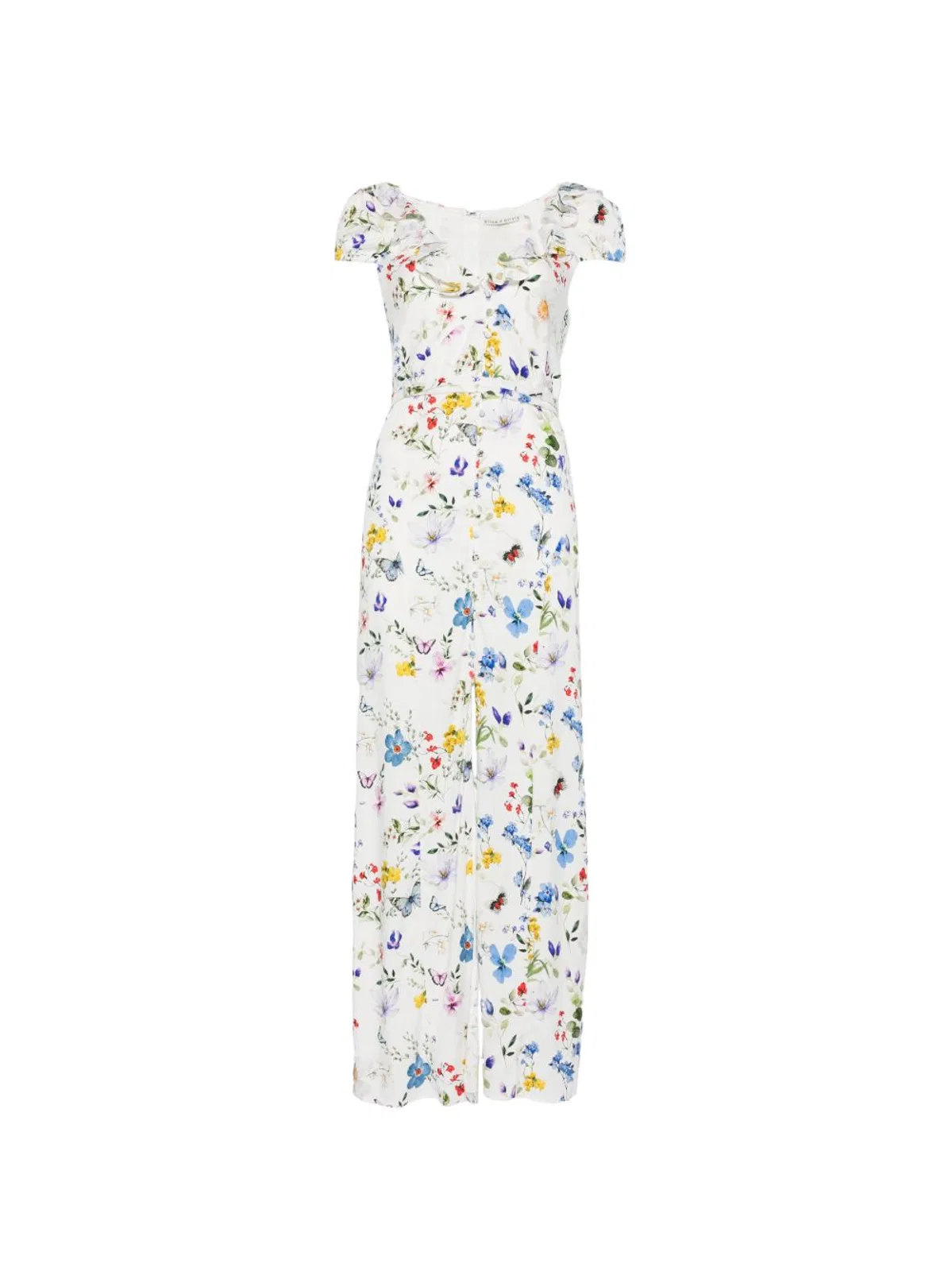 Alice + Olivia Tara Printed Long Dress